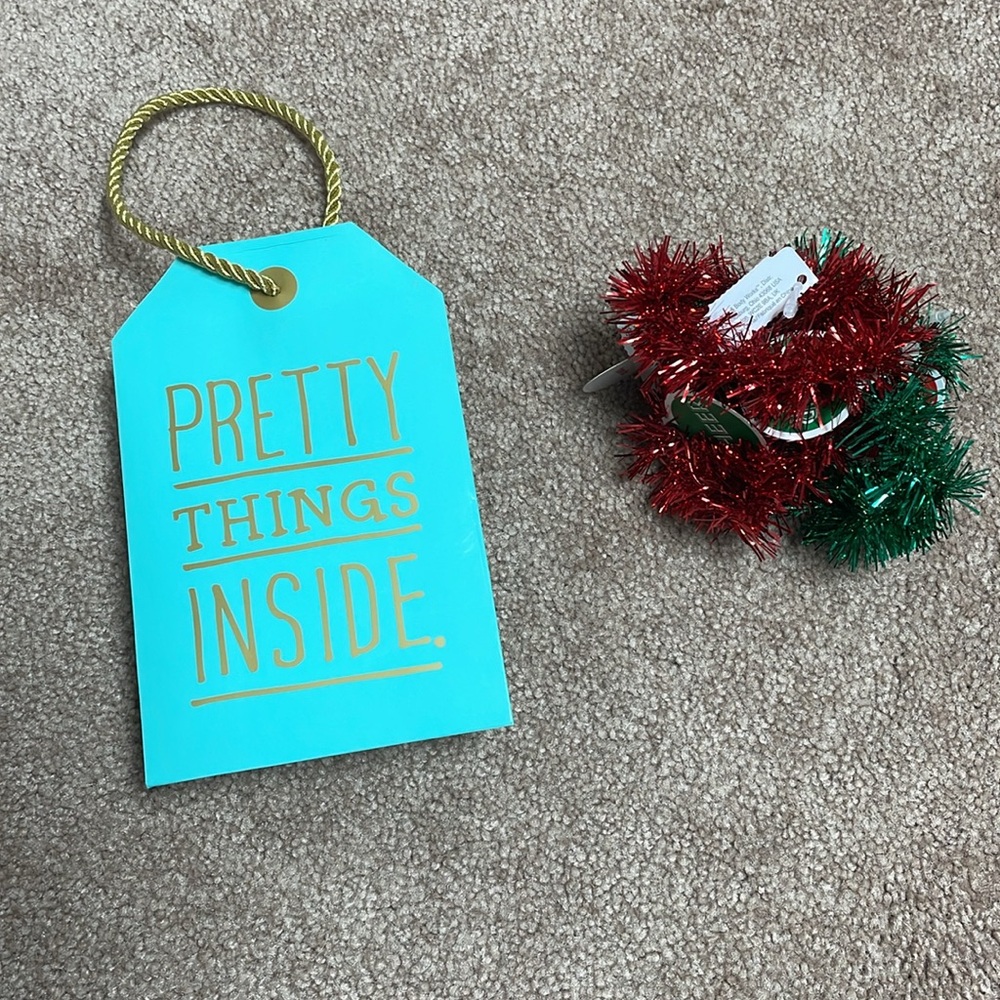 Bath and Body Works Gift Tags and Bag